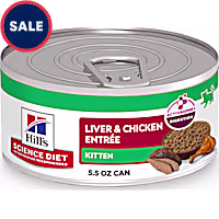 Hill's Science Diet Liver & Chicken Entree Kitten Canned Cat Food
