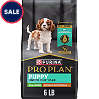 Purina Pro Plan High Protein DHA Chicken & Rice Formula Small Breed Puppy Food