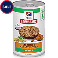 Hill's Science Diet Puppy Chicken & Barley Entree Canned Wet Dog Food