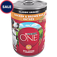 Purina ONE Classic Ground Chicken & Brown Rice Entree Wet Dog Food