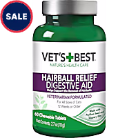 Vet's Best Hairball Relief Digestive Aid for Cats
