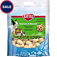 Kaytee Fiesta Krunch-A-Rounds with Peanut Center for All Small Animals