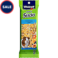 Vitakraft Fruit and Honey Flavor, Crunch Sticks Guinea Pig Treats