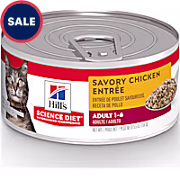 Hill's Science Diet Adult Savory Chicken Entree Canned Wet Cat Food