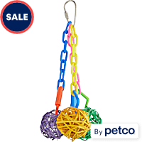 You & Me Ball Cluster Chewing Bird Toy