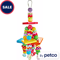 You & Me Fiesta On The Blocks Chewing Bird Toy
