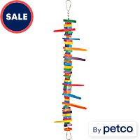 You & Me Miles of Blocks Chewing Bird Toy