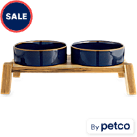 1 Pcs Elevated Dog Bowls-Adjustable Raised Pet Bowls With Stand For Small Size Dogs And Cats