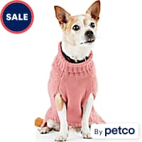Beige Chewy V Fluffy Dog Sweatshirt, Petiboo