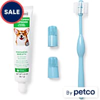 Well & Good Dental Health Kit with Chicken-Flavored Toothpaste for Dogs