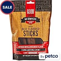 Good Lovin' Rawhide Free Large Beef Stick for Dogs