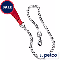 EveryYay Soft Grip Chain Dog Leash