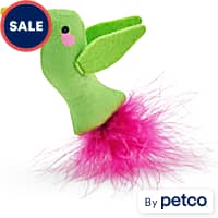 Leaps & Bounds Feathered Bird Cat Toy
