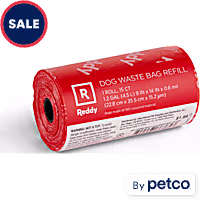 Reddy Red Logo Waste Bag Roll for Dogs