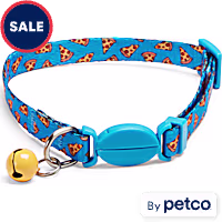YOULY Pizza Cat Collar