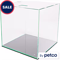 Imagitarium 6 Gallon Open-Glass Frameless Cube Aquarium Tank