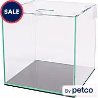 Imagitarium 3 Gallon Open-Glass Frameless Cube Aquarium Tank