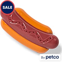 Leaps & Bounds Hot Dog Fill-N-Freeze Dog Toy