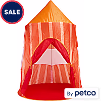Leaps & Bounds Striped Shade Pet Tent