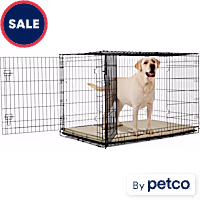 EveryYay Ultra Tough 2-Door Folding Dog Crate