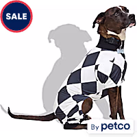 Bootique Harlequin Print Checkered Pet Pajamas