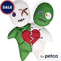 Bootique Voodoo Doll Plush Flattie Dog Toy
