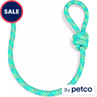 YOULY Green Build & Play Rope Base Dog Toy