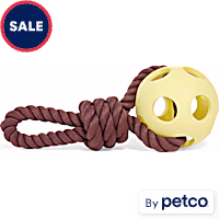 YOULY Pickleball Rubber Ball Rope Dog Toy