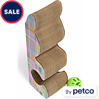 YOULY Easter Bunny Expandable Cat Scratcher