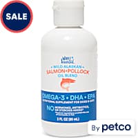 WholeHearted Wild Alaskan Salmon Pollock Oil Blend Nutritional Supplement for Dogs & Cats