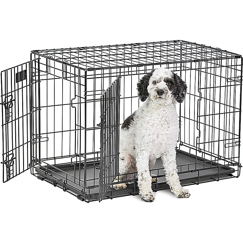 Frisco Fold & Carry Double Door Dog Crate