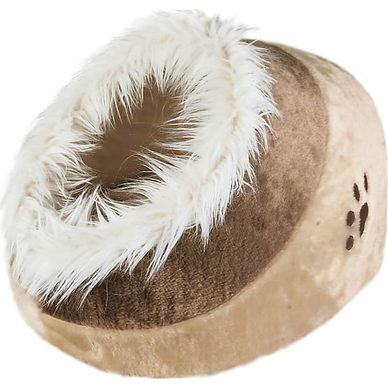 Furhaven NAP Ultra Plush Bolster Cat Bed