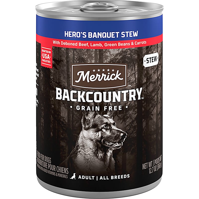Merrick Backcountry Raw Infused Wet Dog Food