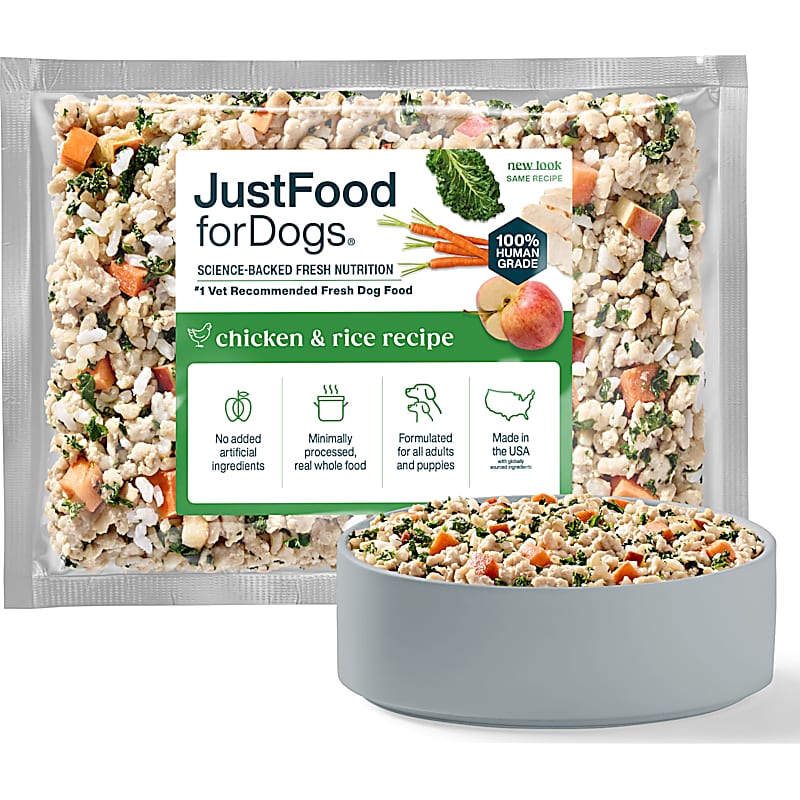 JustFoodForDogs Frozen Fresh Fish & Sweet Potato