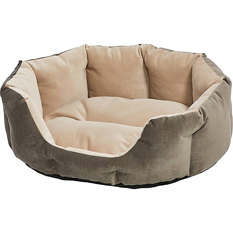 Yaheetech Raised Cat Bed with Faux Fur Cushion
