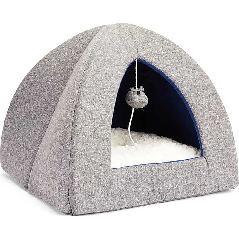 MidWest Quiet Time Deluxe Cat Clamshell Bed