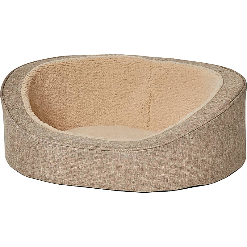Sherpa Cozy Cuddler Cat Bed
