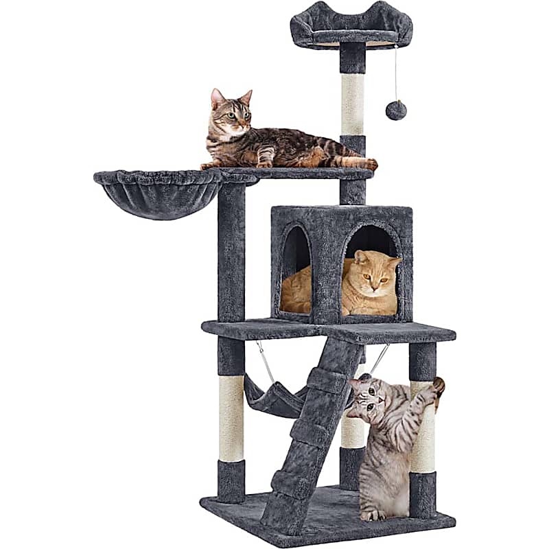 Go Pet Club 62-Inch Cat Tree with Condo