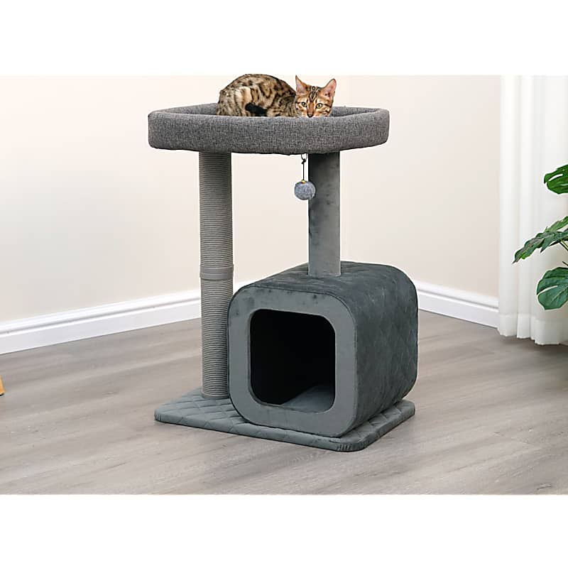 Frisco Cat Condo Tower with Sisal Scratching Post