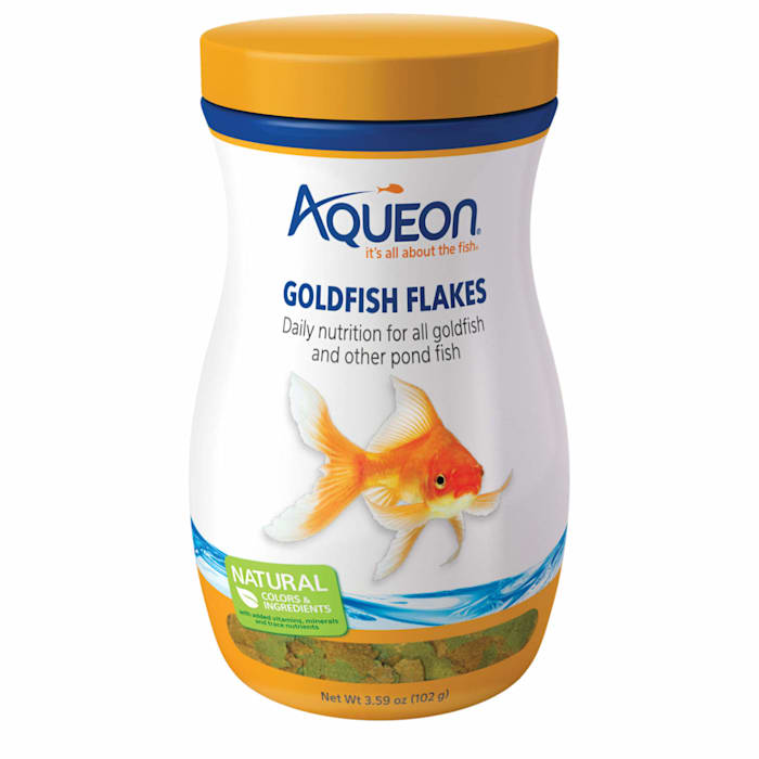 UPC 015905060431 product image for Aqueon Goldfish Flakes, 3.59 oz. | upcitemdb.com