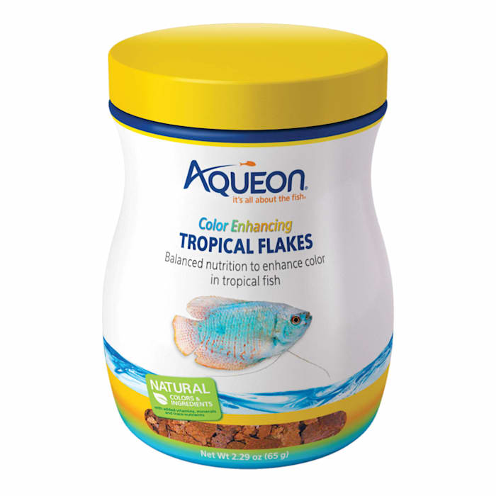 UPC 015905060394 product image for Aqueon Color Enhancing Tropical Flakes, 2.29 oz. | upcitemdb.com