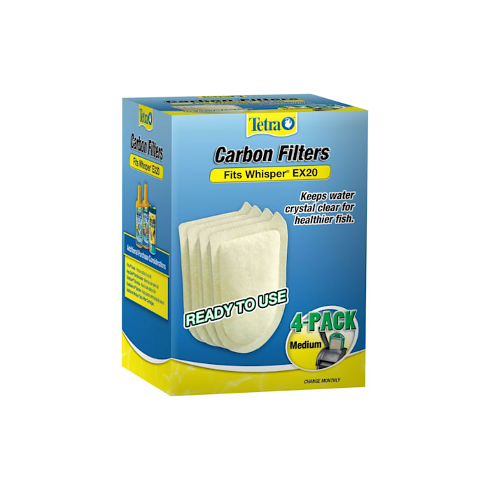 UPC 046798263319 product image for Tetra Medium Replacement Carbon Filters for EX20 Filtration System, Pack of 4 | upcitemdb.com