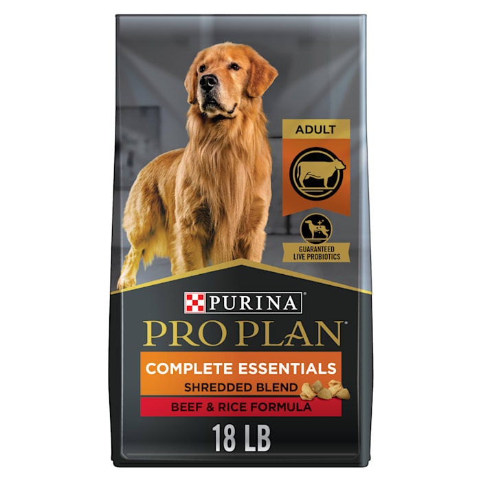 UPC 038100130525 product image for Purina Pro Plan High Protein with Probiotics Shredded Blend Beef & Rice Formula  | upcitemdb.com