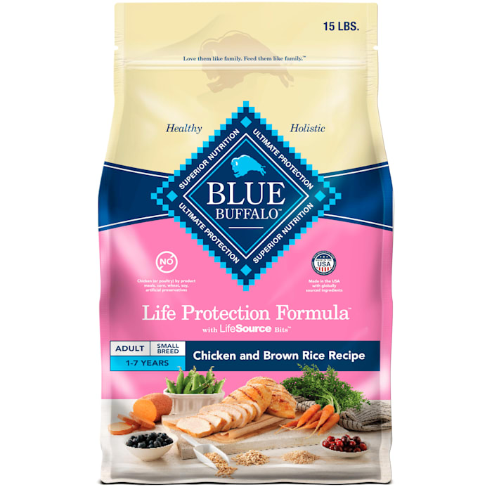 UPC 859610001248 product image for Blue Buffalo Life Protection Formula Chicken & Brown Rice Small Breed Dry Dog Fo | upcitemdb.com