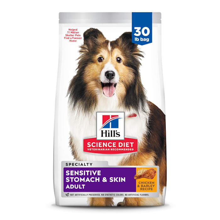 Hill s Science Diet Adult Sensitive Stomach & Skin Chicken Recipe Dry Dog Food  30 lb bag