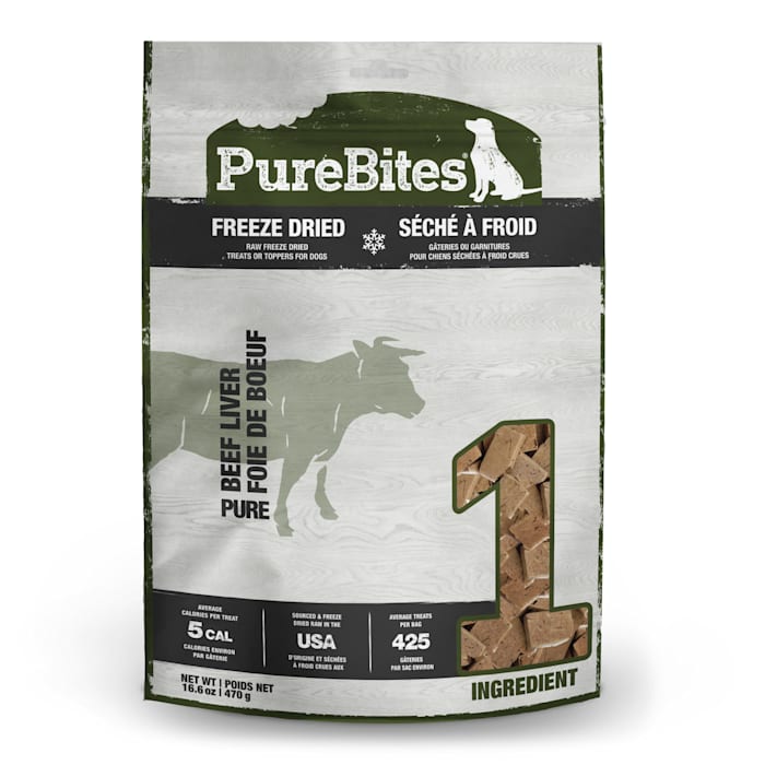 PureBites Beef Liver Dog Treat 16.6 oz