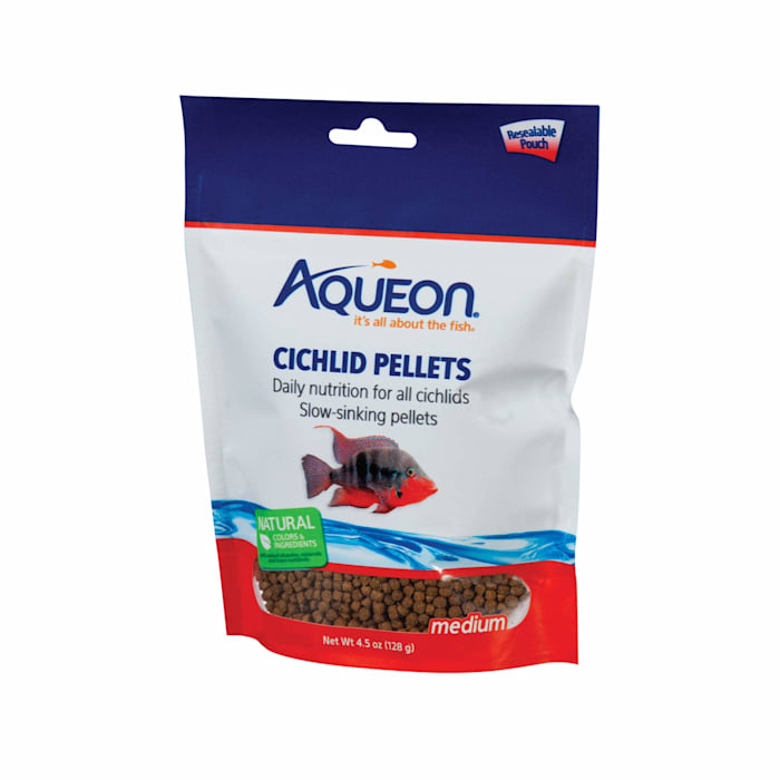 UPC 015905061827 product image for Aqueon Medium Pellet Cichlid Food, 4 oz. | upcitemdb.com