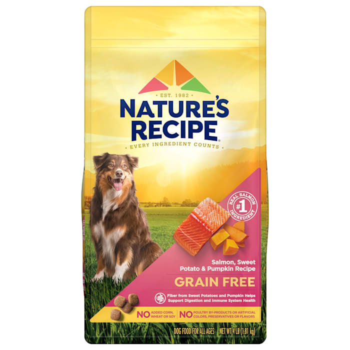 UPC 730521506124 product image for Nature's Recipe Grain-Free Salmon, Sweet Potato & Pumpkin Dry Dog Food | upcitemdb.com