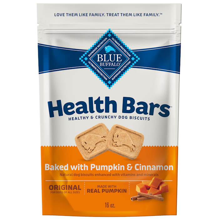 UPC 859610005109 product image for Blue Buffalo Health Bars Oven-Baked with Natural Ingredients Pumpkin & Cinnamon  | upcitemdb.com