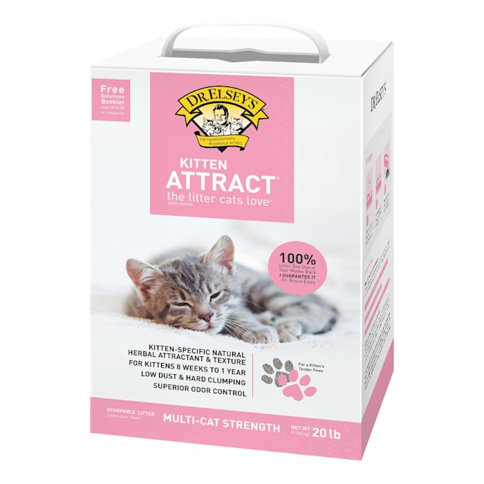 UPC 000338007207 product image for Dr. Elsey's Kitten Attract Clumping Clay Cat Litter, 20 lbs. | upcitemdb.com